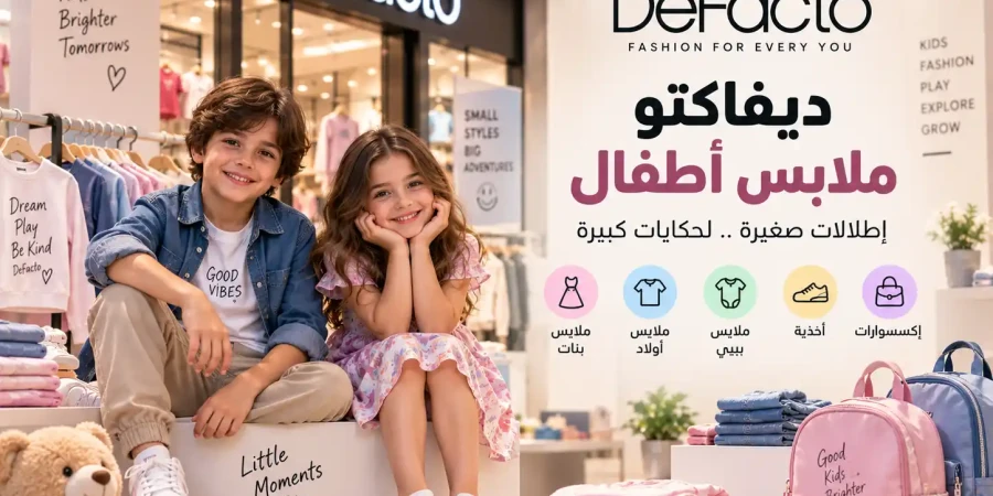 ديفاكتو ملابس أطفال 2026: دليل التسوق واختيار ملابس الأطفال